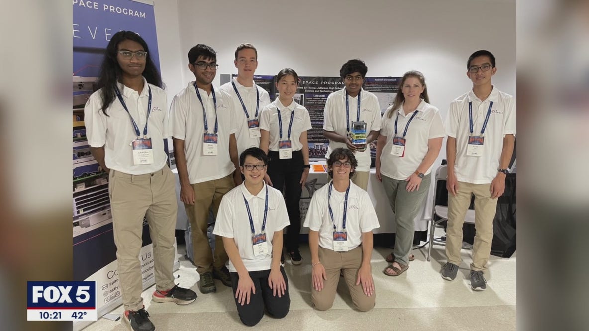 Thomas Jefferson High School students create satellite from scratch